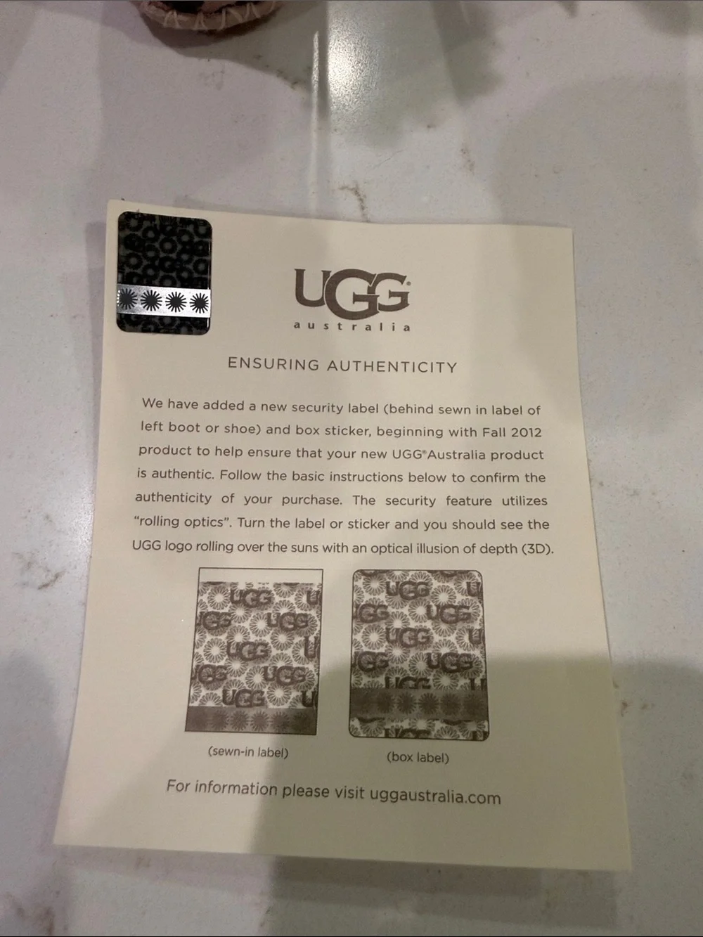 UGG Pink Leopard Print Shearling Baby Boots